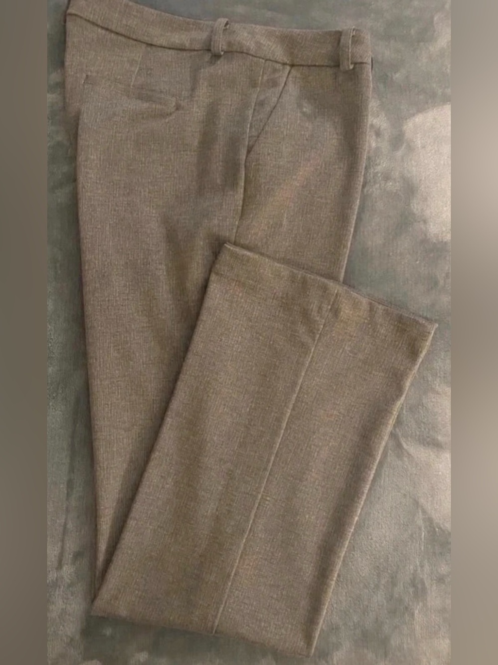 Women’s Brown Dress Pants - Classic Straight Fit